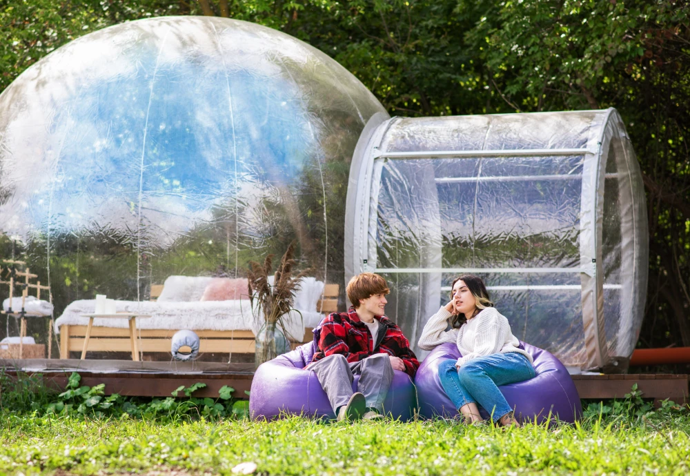 high quality inflatable bubble dome tent