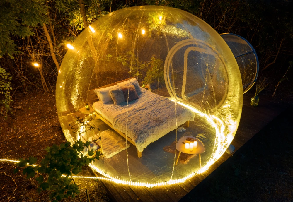 high quality inflatable bubble dome tent