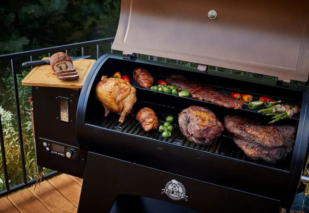 outdoor grill and smoker